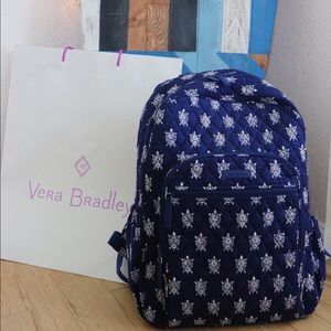XL Campus Backpack/Sea Turtle Print